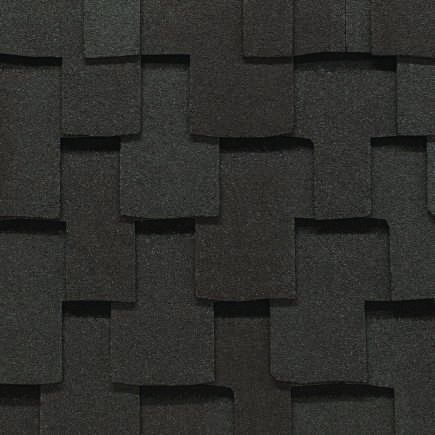 GAF Charcoal shingle color swatch