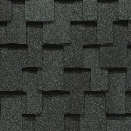 GAF Ocean Gray shingle color swatch