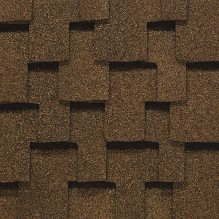 GAF Sandalwood shingle color swatch