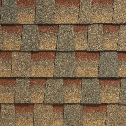 GAF Copper Canyon shingle color swatch