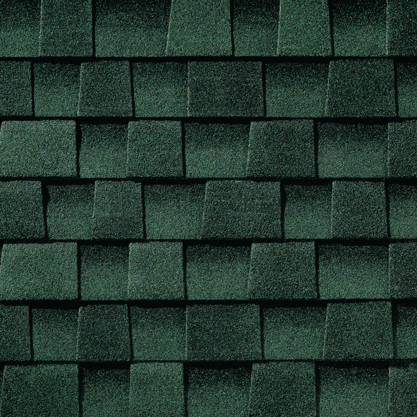 GAF Hunter Green shingle color swatch